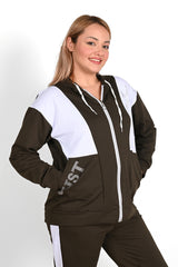 Női melegítőruha, plus size 8053 Just