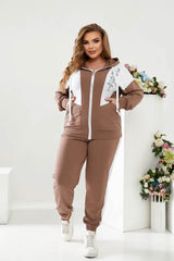 Női melegítőruha, plus size 8053 Just
