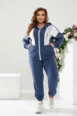 Női melegítőruha, plus size 8053 Just