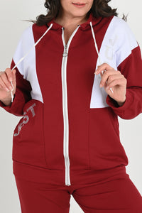 Női melegítőruha, plus size 8053 Just