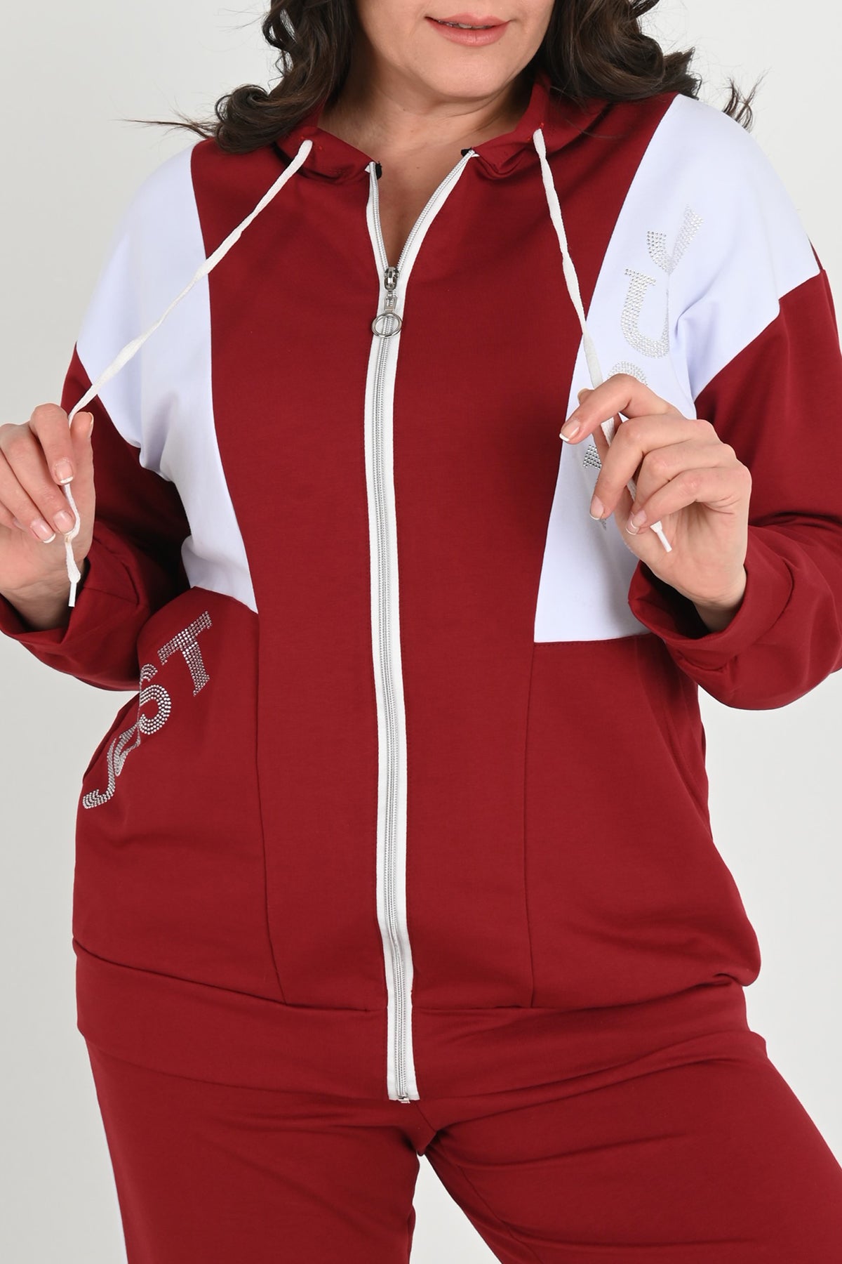 Női melegítőruha, plus size 8053 Just