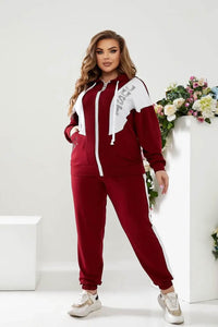 Női melegítőruha, plus size 8053 Just