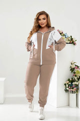 Női melegítőruha, plus size 8053 Just