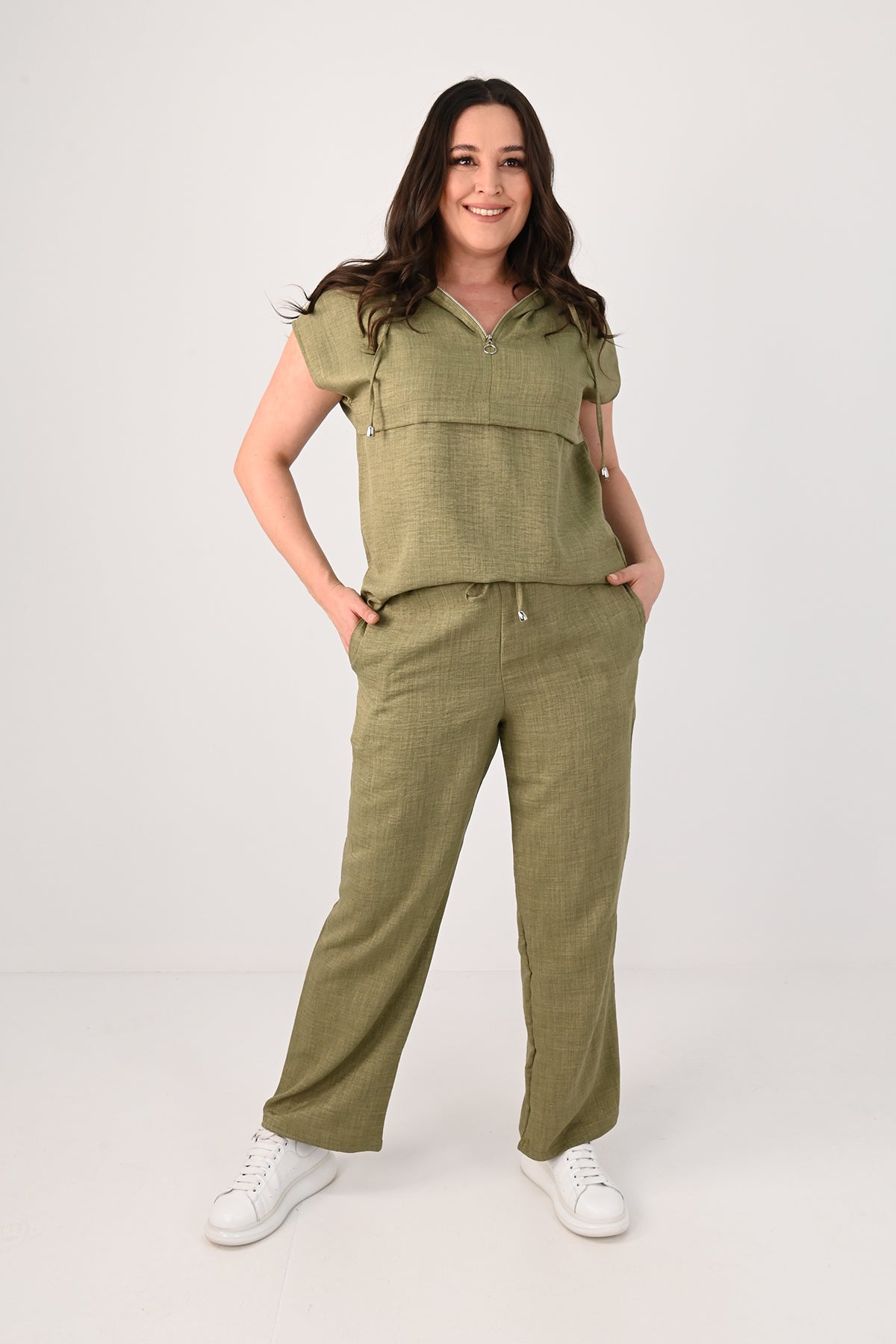Plus size női kosztüm 8069