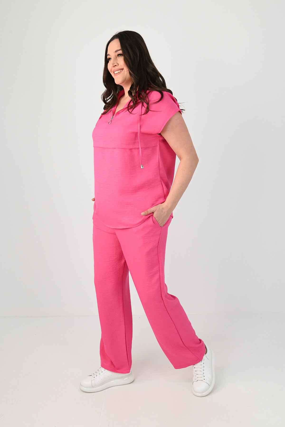 Plus size női kosztüm 8069