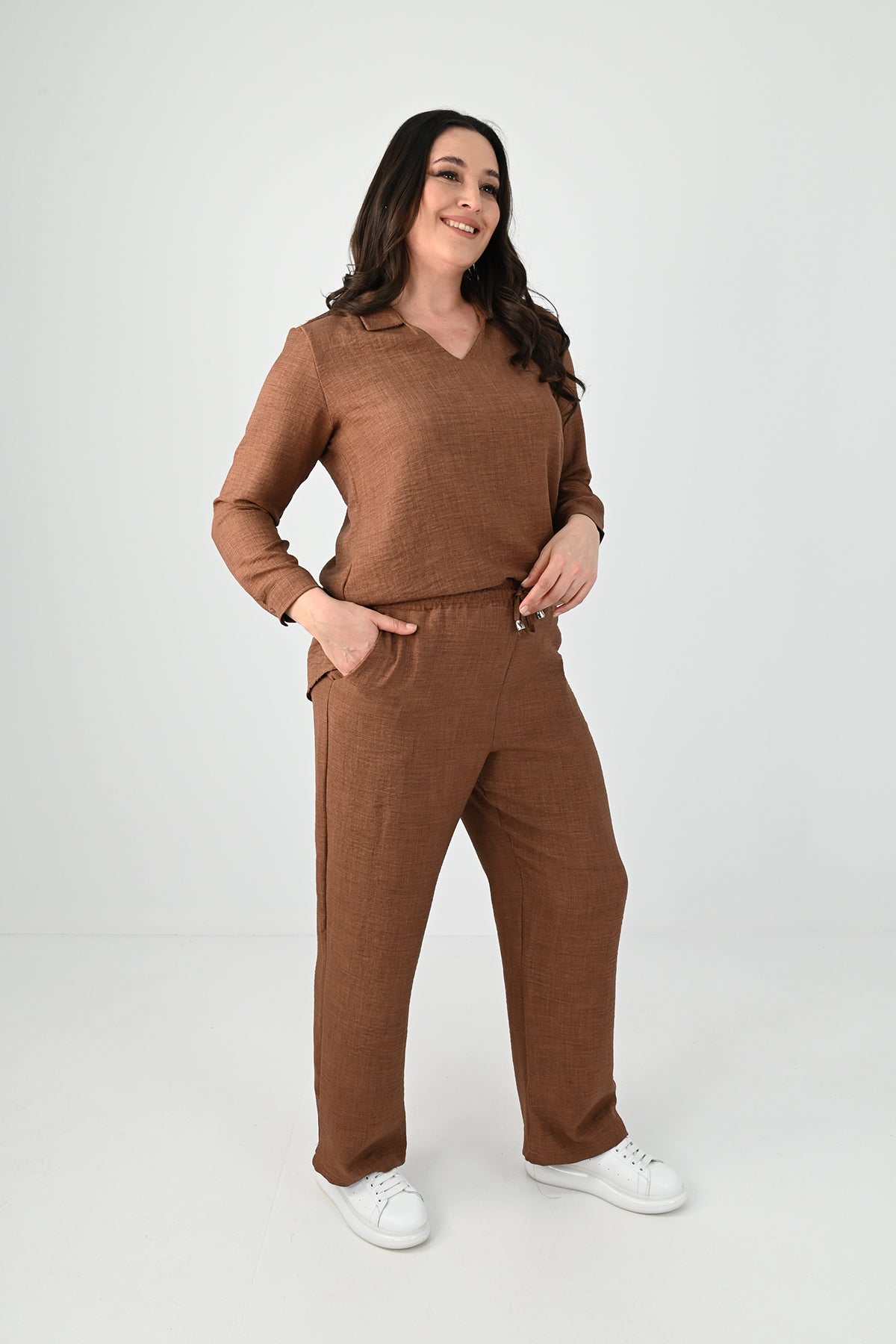Női melegítőruha, plus size 8071