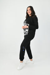 Női plus size pamut melegítő 8075