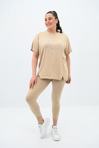 Női plus size melegítő 8085 szívek