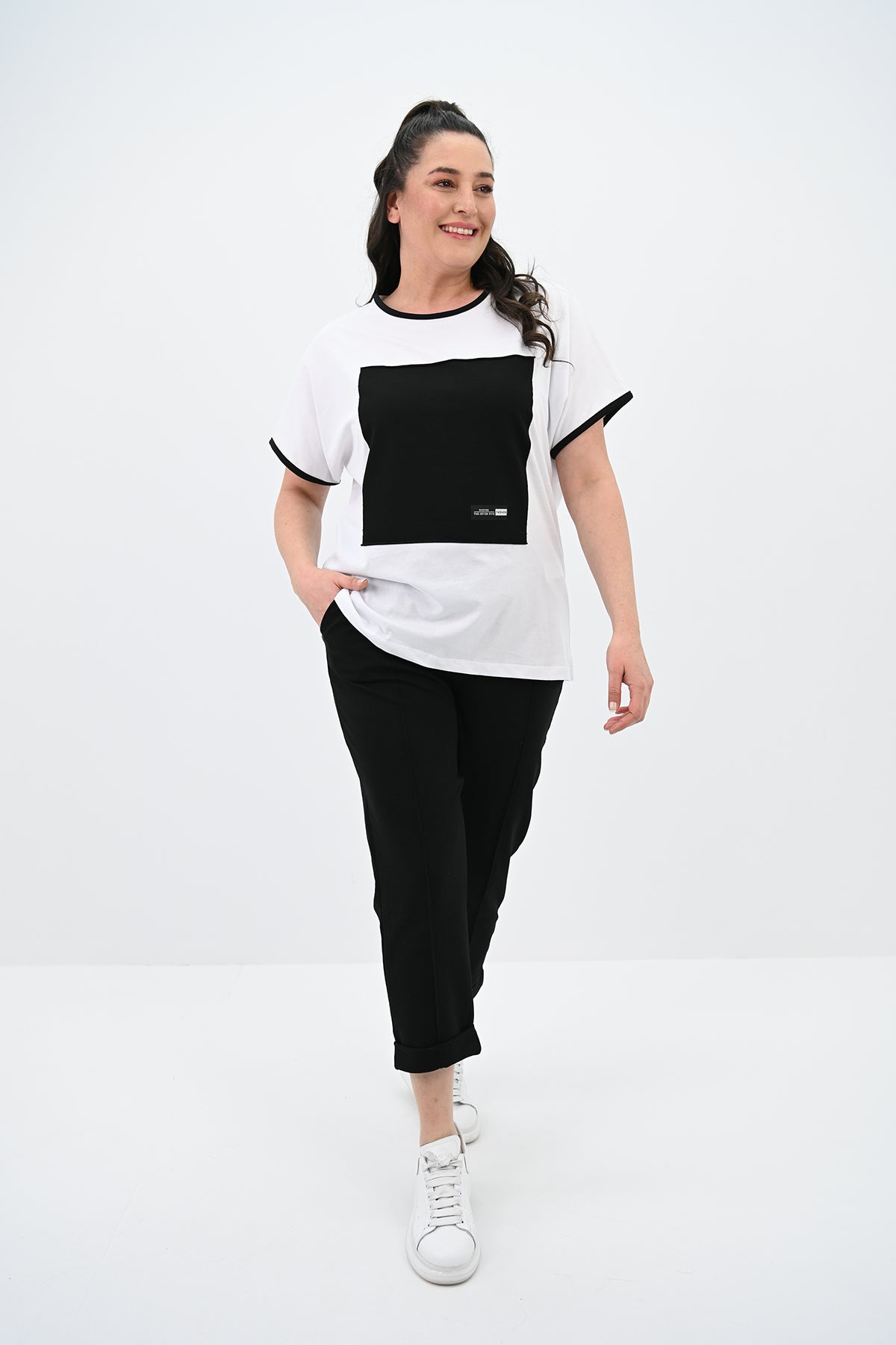 Női melegítőruha plus size 8091