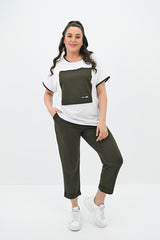 Női melegítőruha plus size 8091