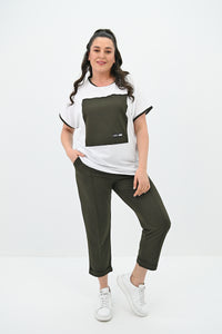 Női melegítőruha plus size 8091
