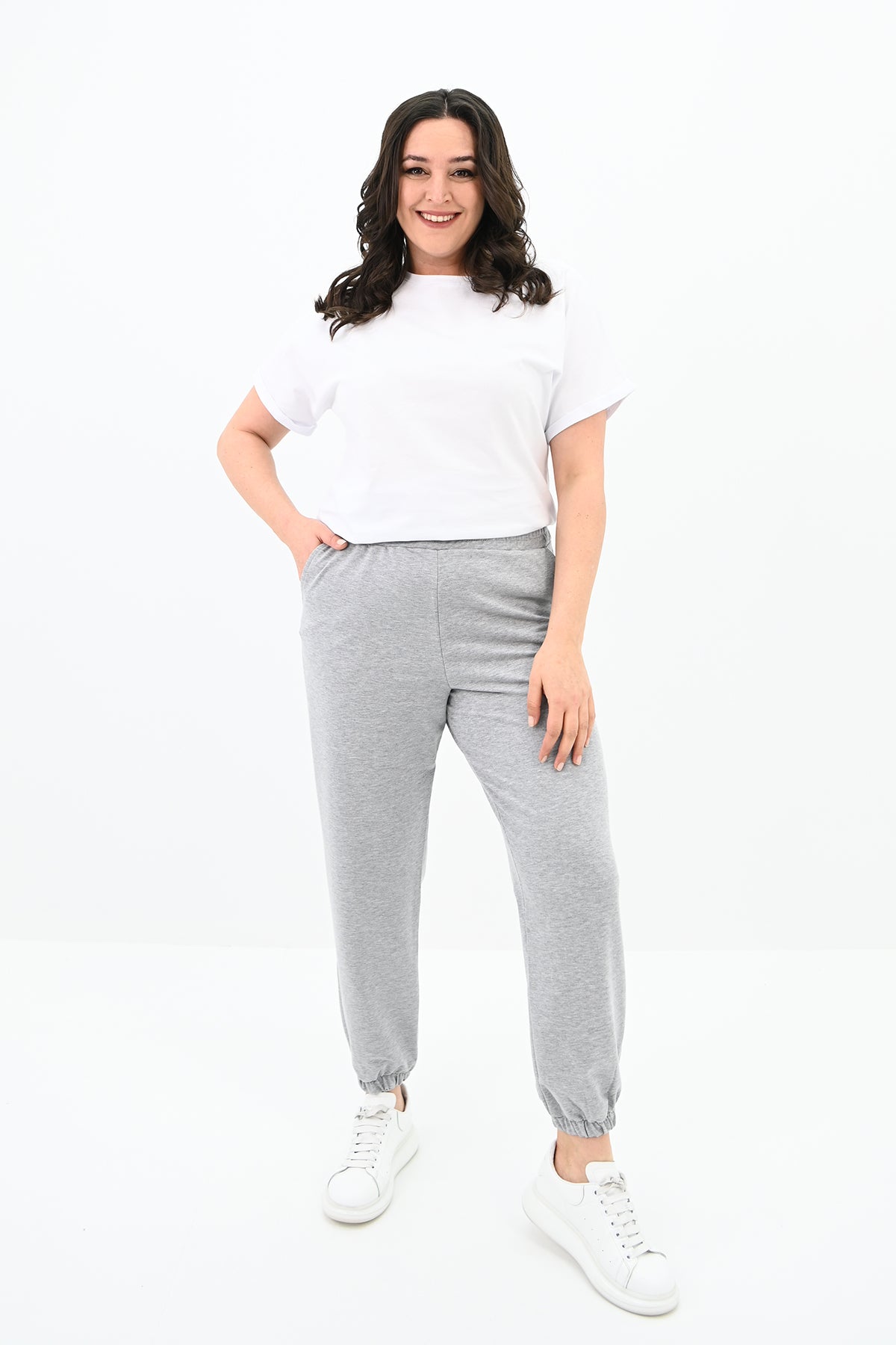 Női melegítőruha, plus size 8095