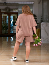 Női rövid kosztüm, plus size 8101