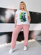 Plus size női kosztüm 8119