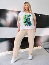 Plus size női kosztüm 8119