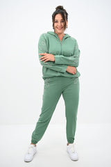 Női plus size melegítő strasszokkal 8129