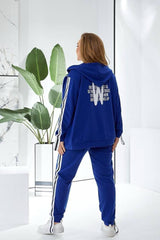 Trening dama marimi mari cu fermoar 8136