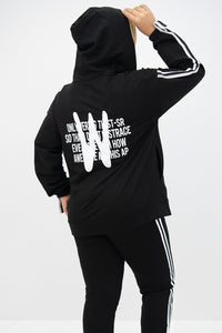 Női plus size melegítő cipzárral 8136