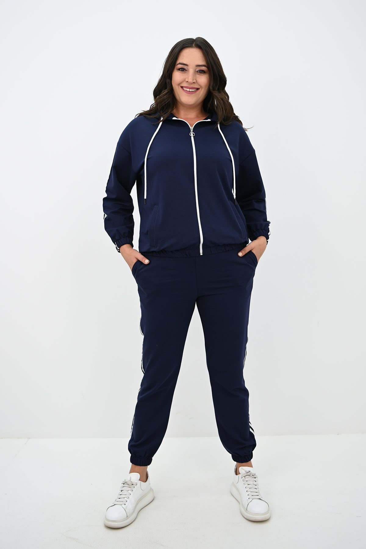 Női melegítőruha plus size 8143