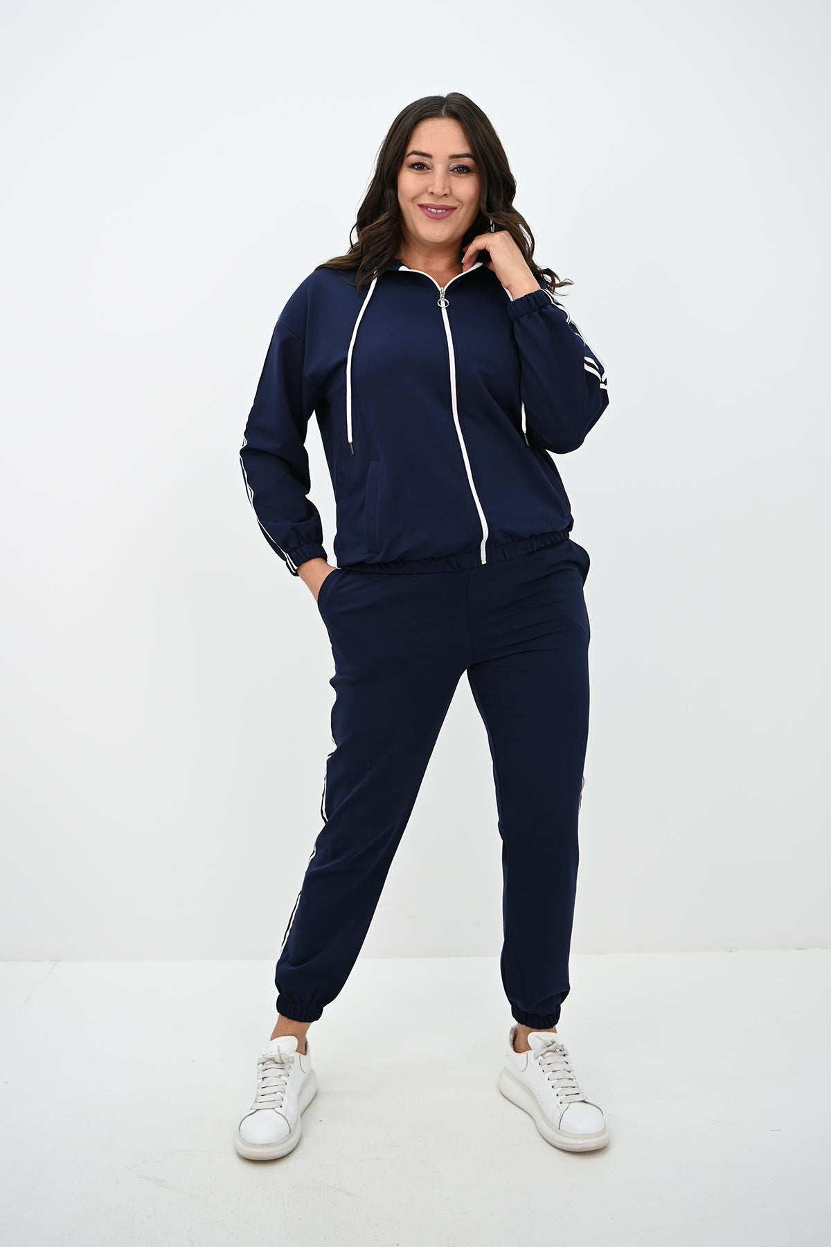 Női melegítőruha plus size 8143