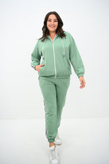Női melegítőruha plus size 8143