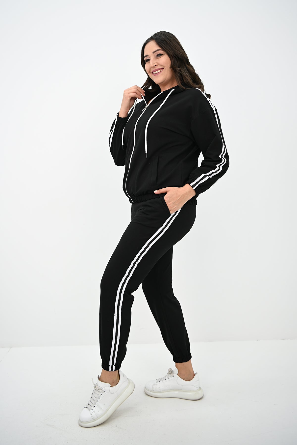 Női melegítőruha plus size 8143