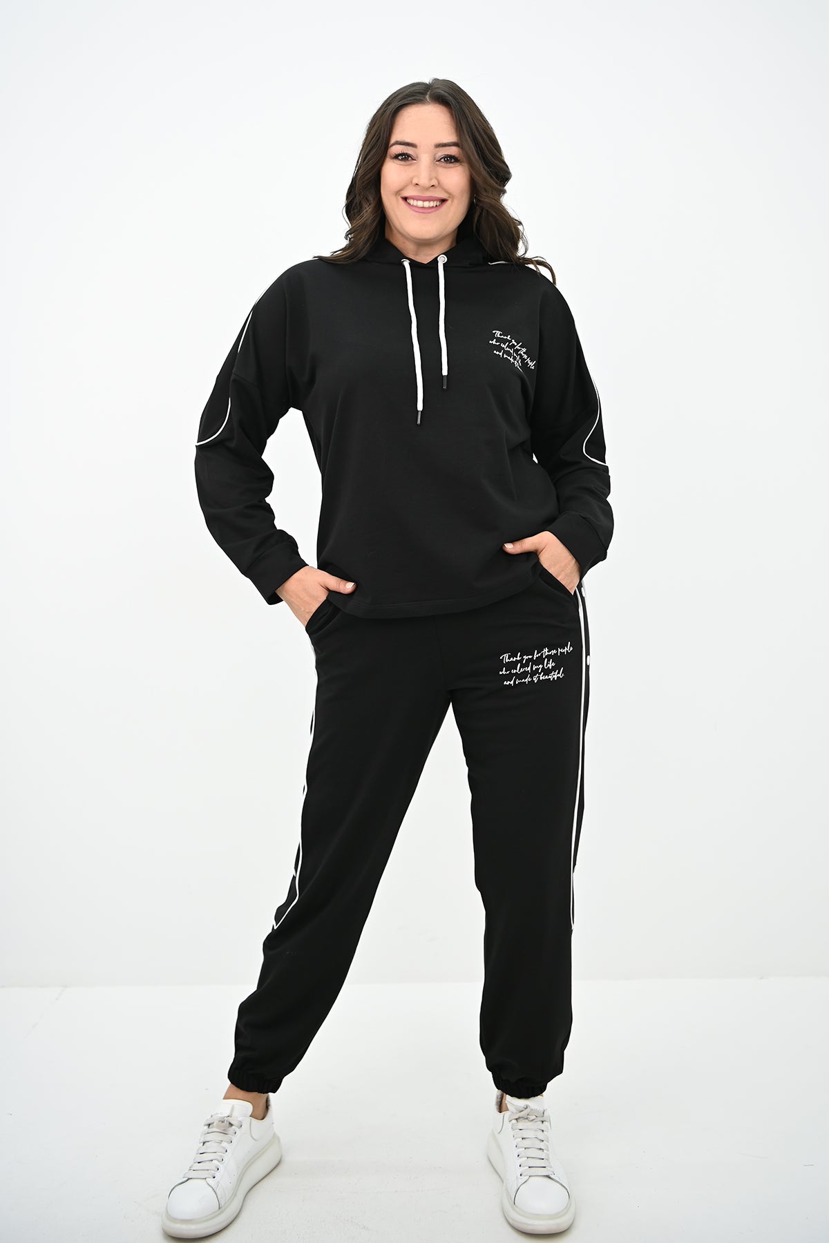 Női melegítőruha plus size 8144