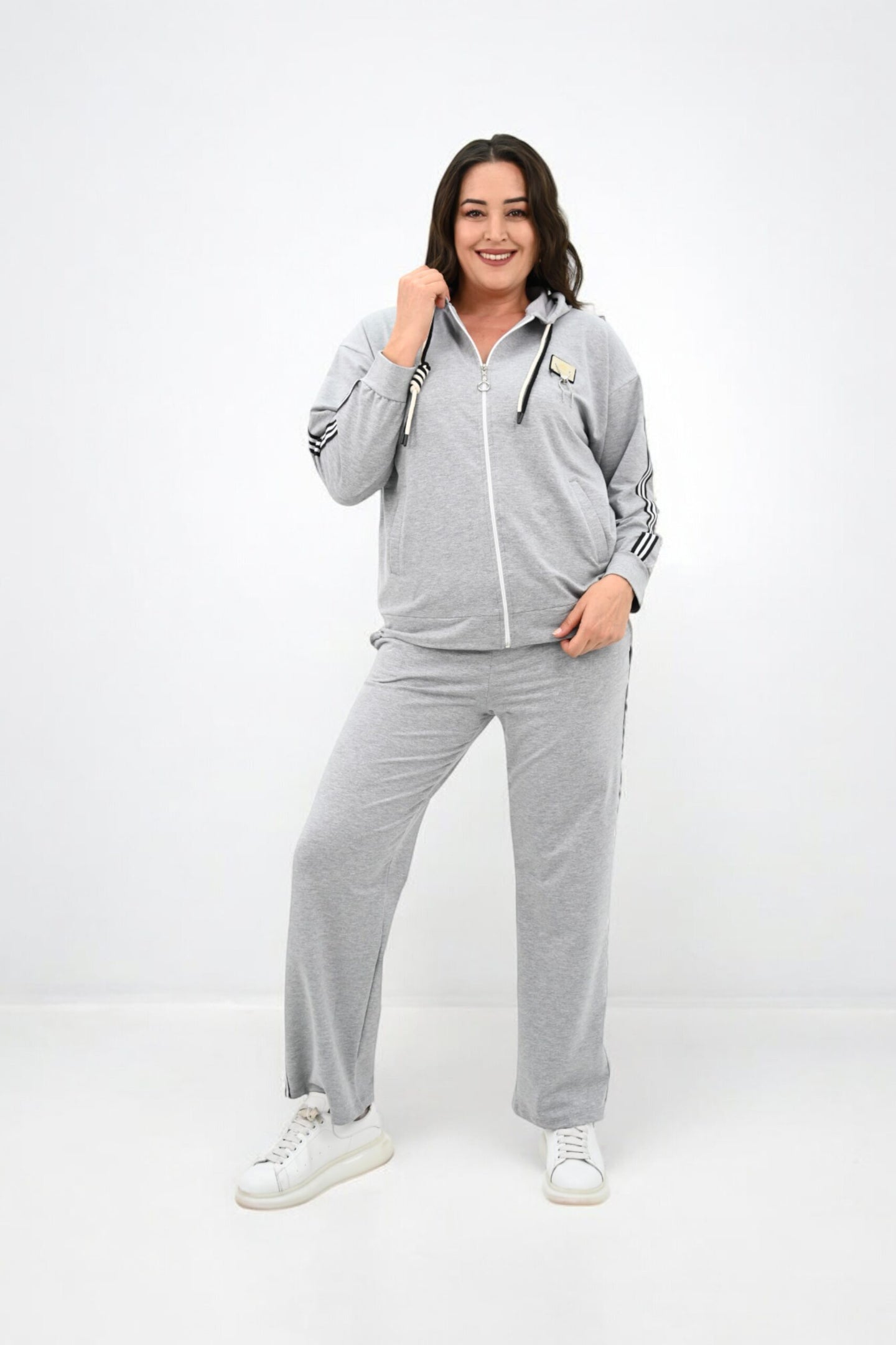 Női melegítőruha, plus size 8150-24