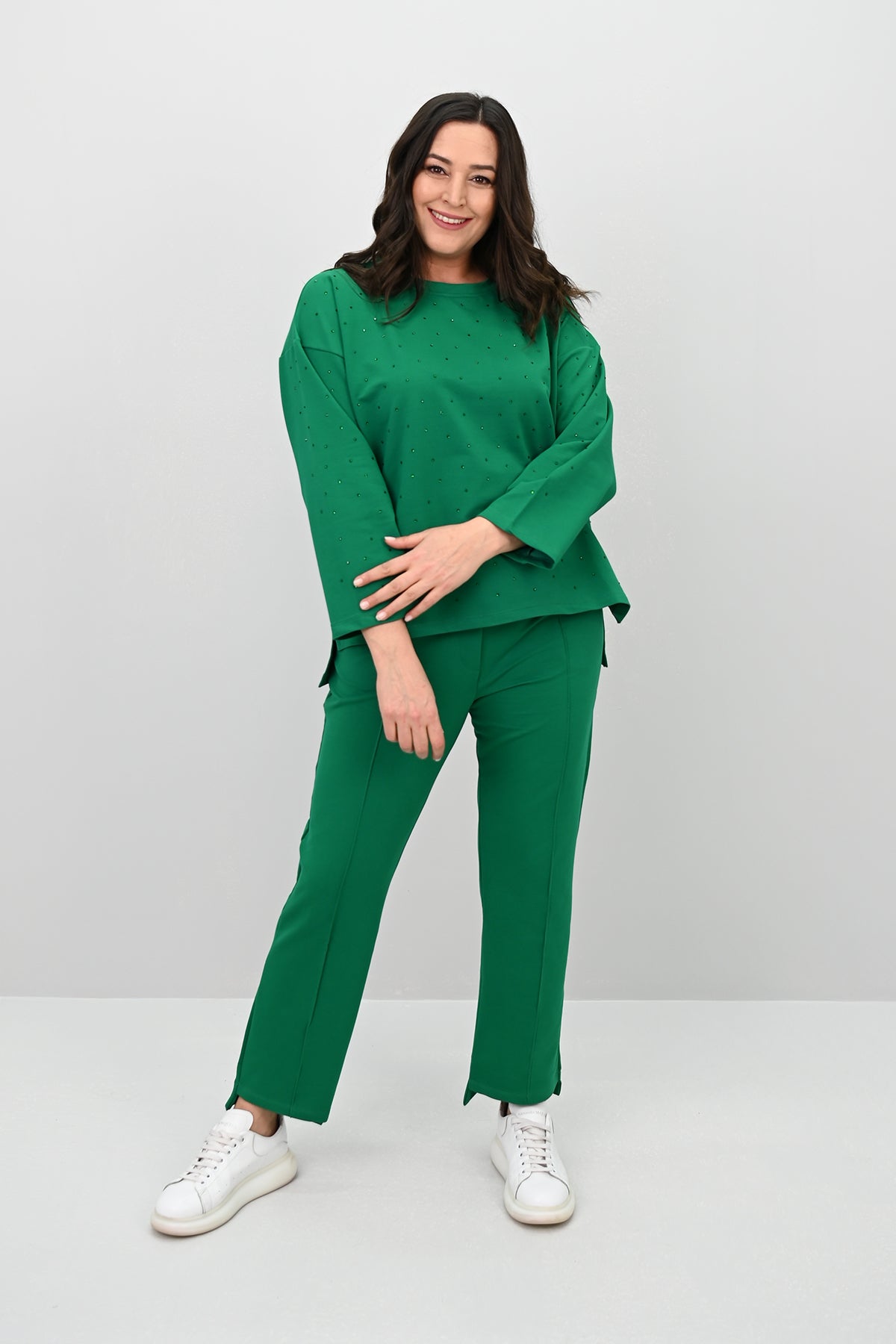 Női melegítőruha plus size 8172
