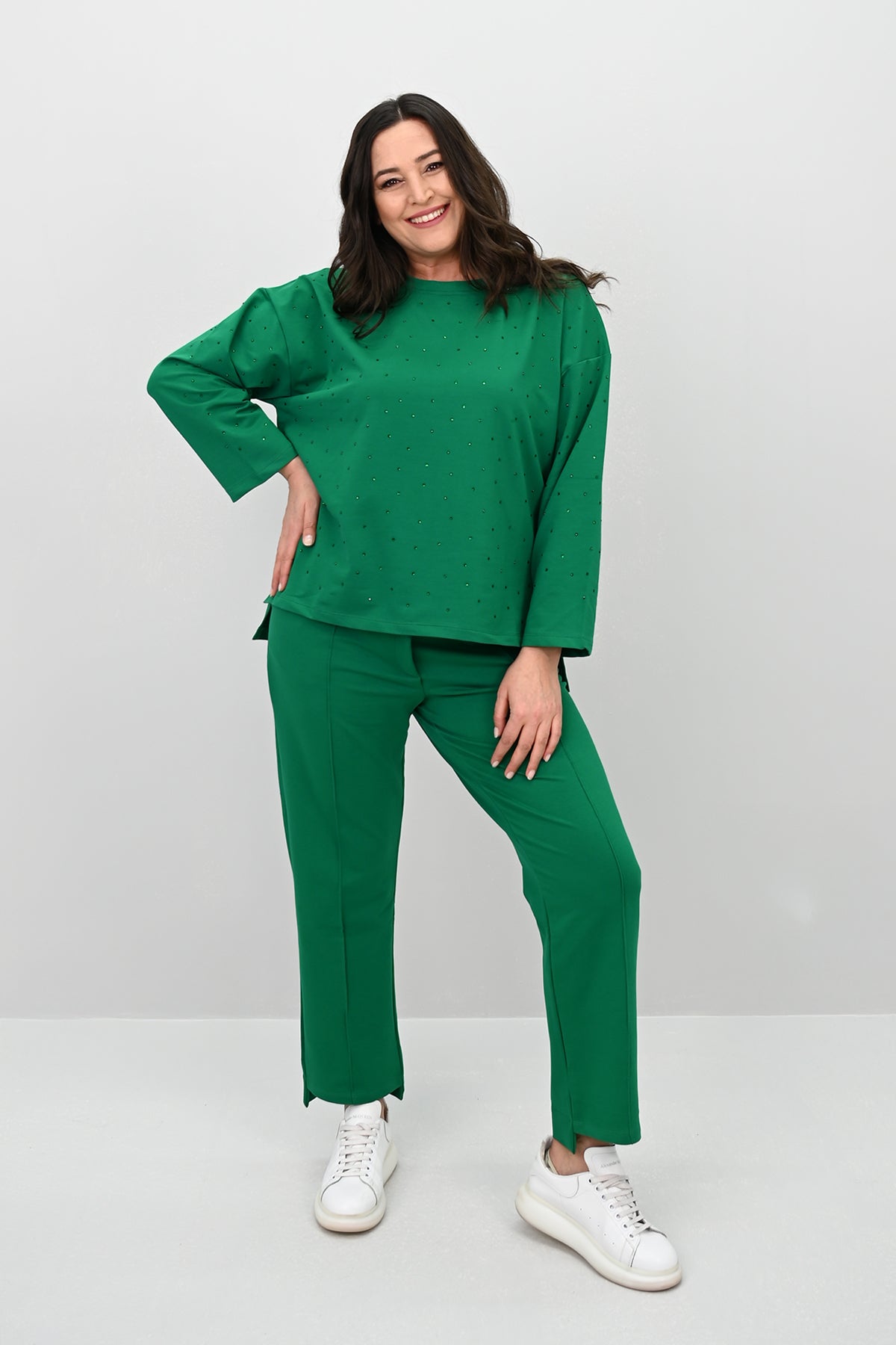 Női melegítőruha plus size 8172