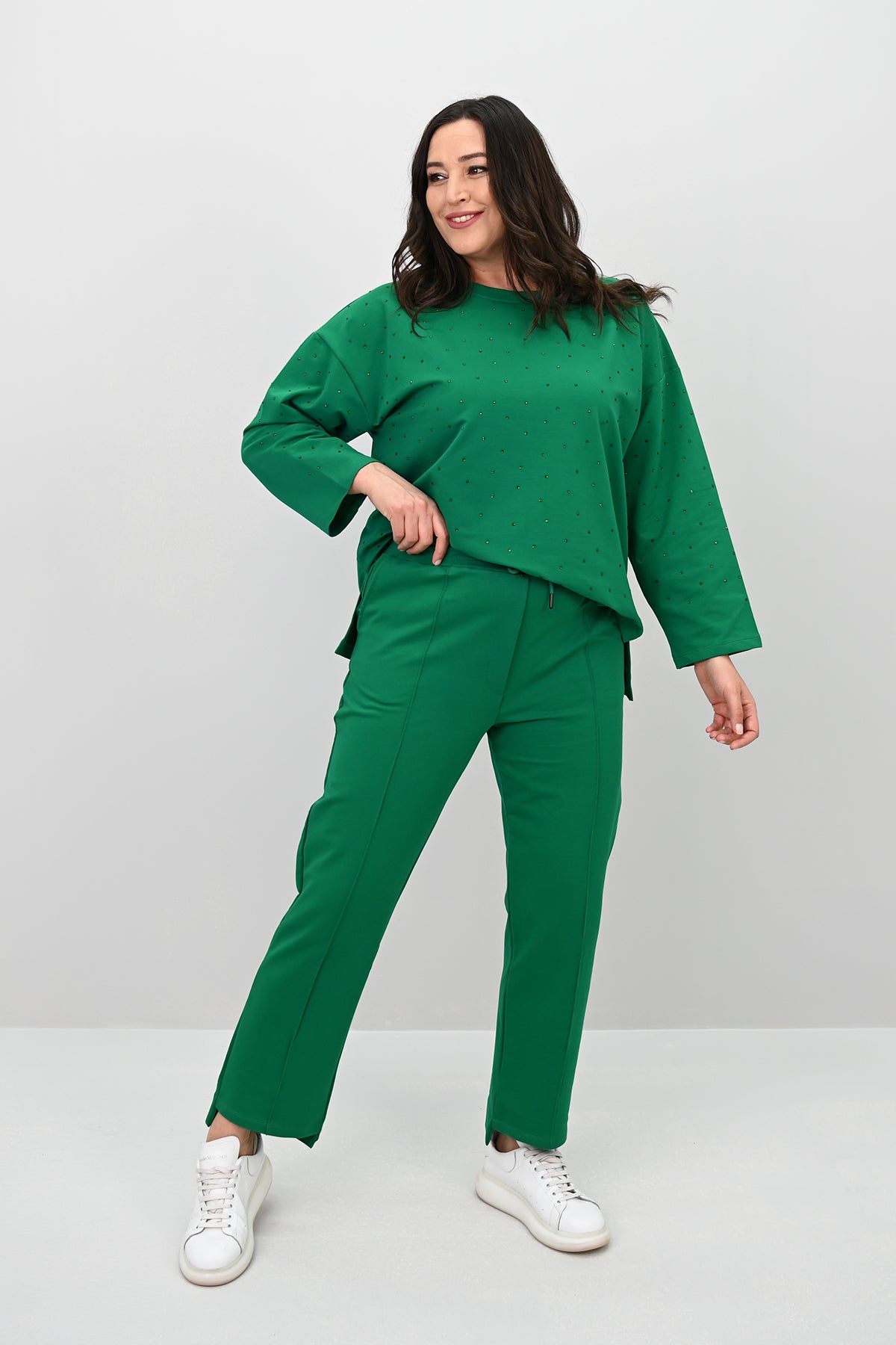 Női melegítőruha plus size 8172