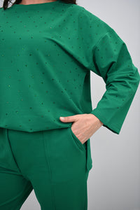 Női melegítőruha plus size 8172
