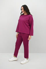 Női melegítőruha plus size 8172