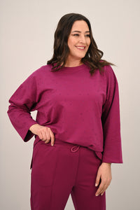 Női melegítőruha plus size 8172