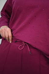 Női melegítőruha plus size 8172