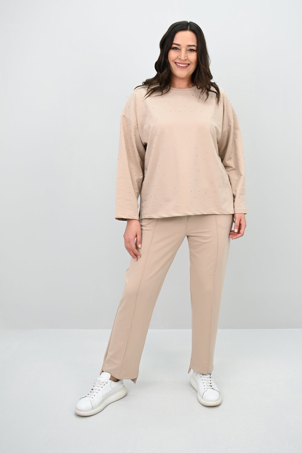 Női melegítőruha plus size 8172