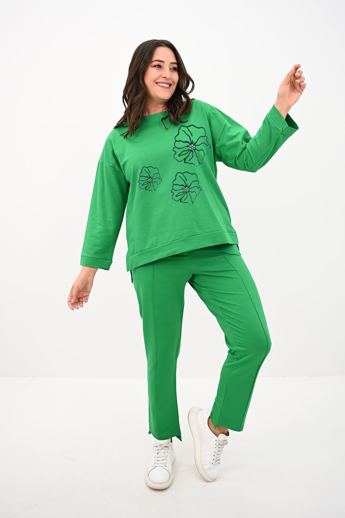 Női melegítőruha plus size 8176
