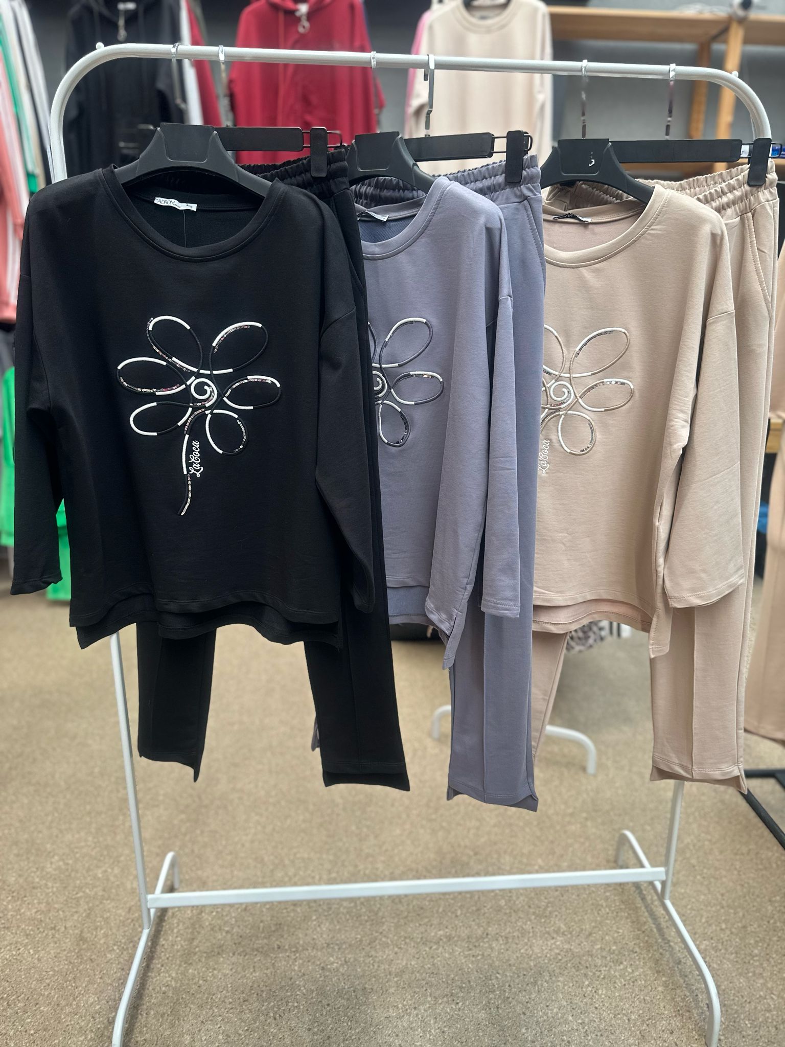 Női melegítőruha plus size 8182