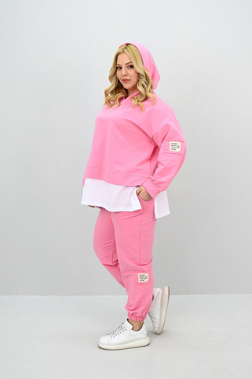 Női melegítőruha plus size 8182