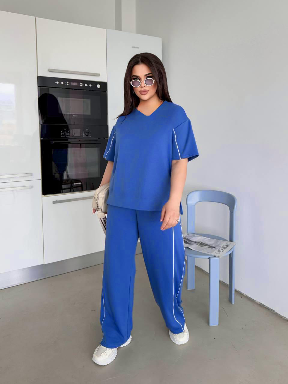 Női melegítőruha plus size 8181