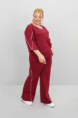 Női melegítőruha plus size 8181