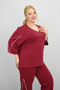 Női melegítőruha plus size 8181