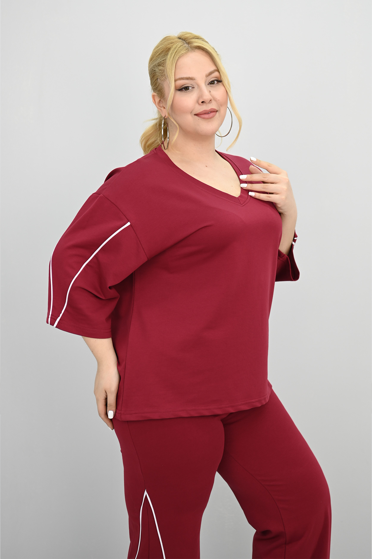 Női melegítőruha plus size 8181