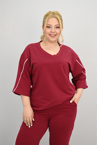 Női melegítőruha plus size 8181
