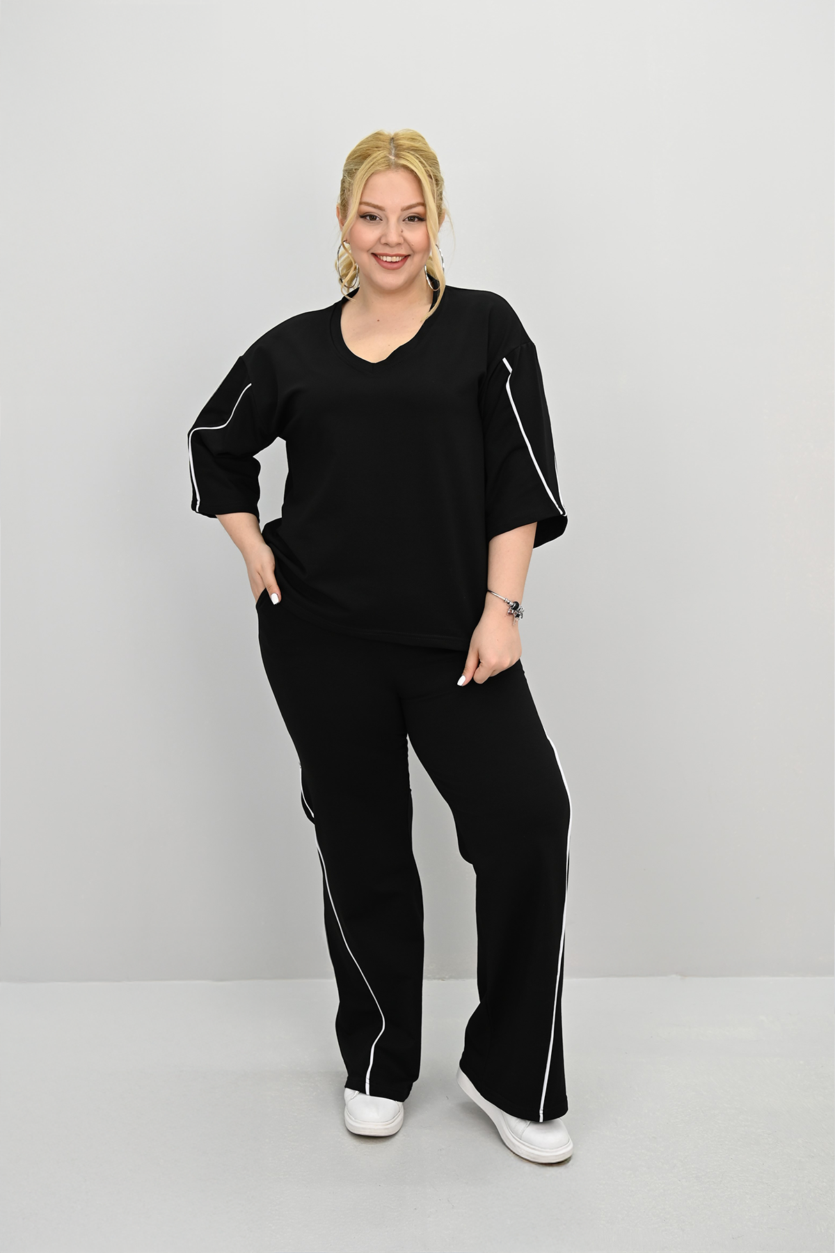 Női melegítőruha plus size 8181