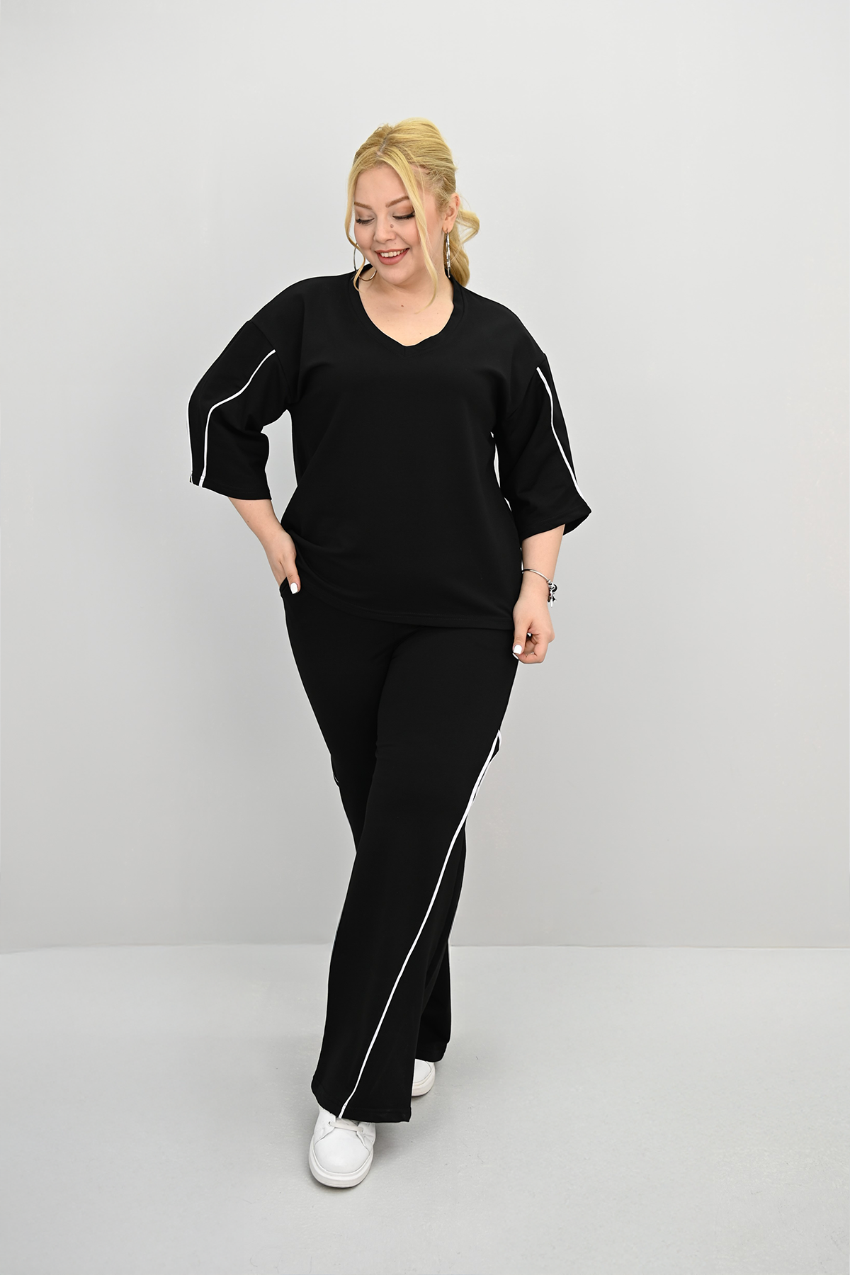 Női melegítőruha plus size 8181