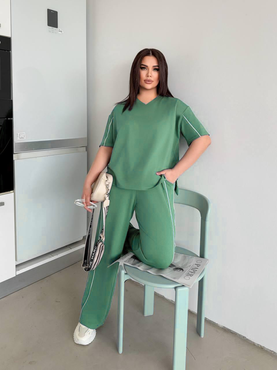 Női melegítőruha plus size 8181