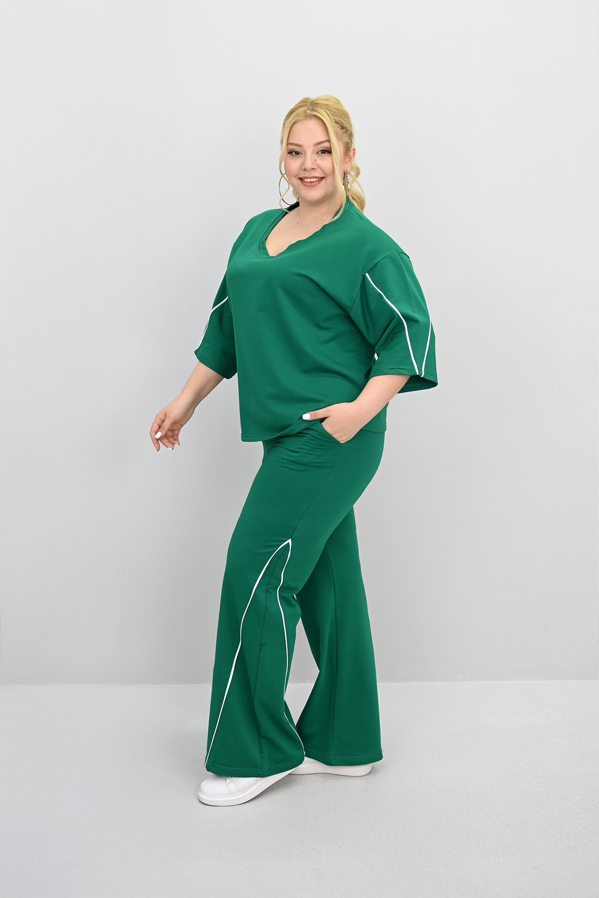 Női melegítőruha plus size 8181