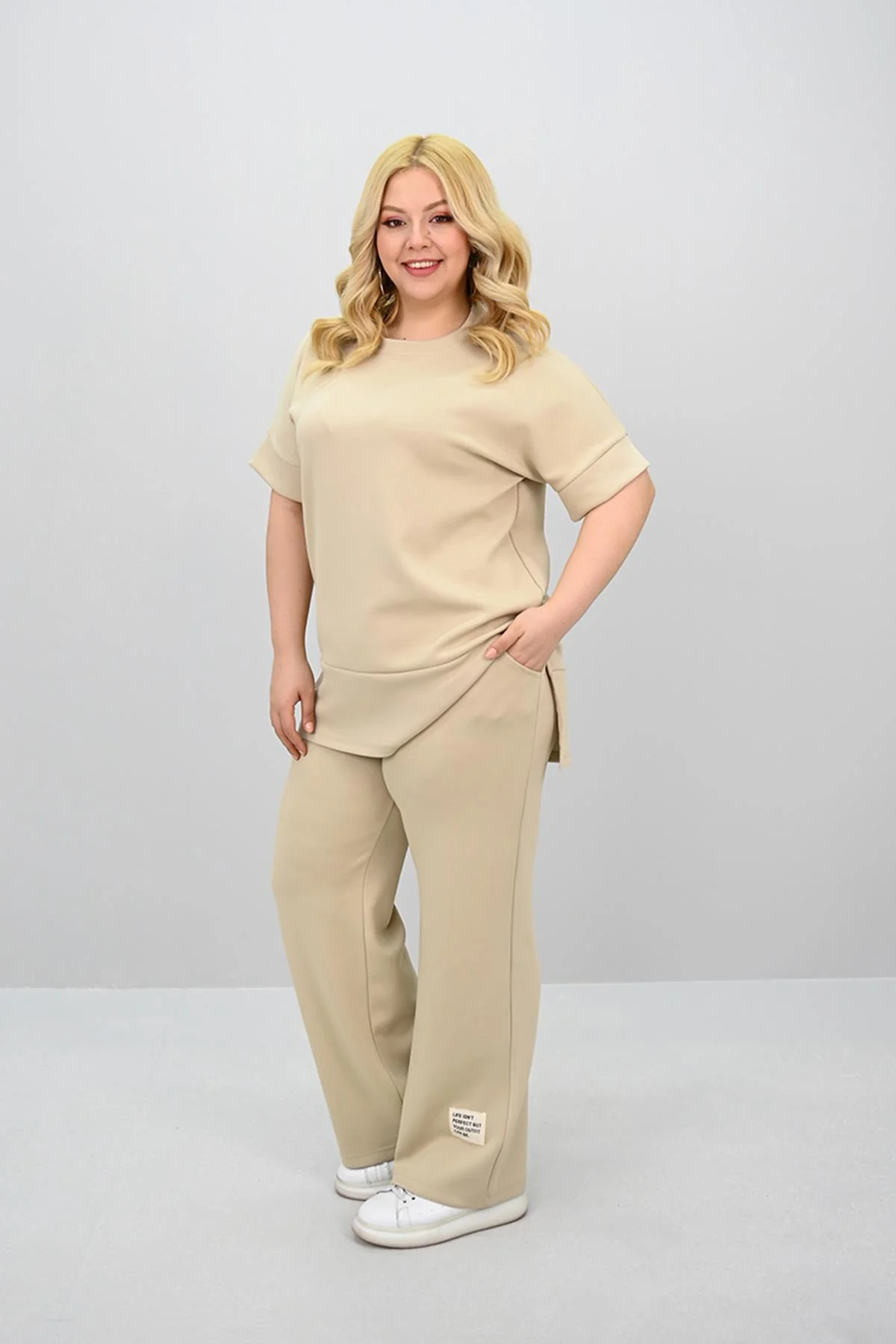 Női melegítőruha plus size 8182