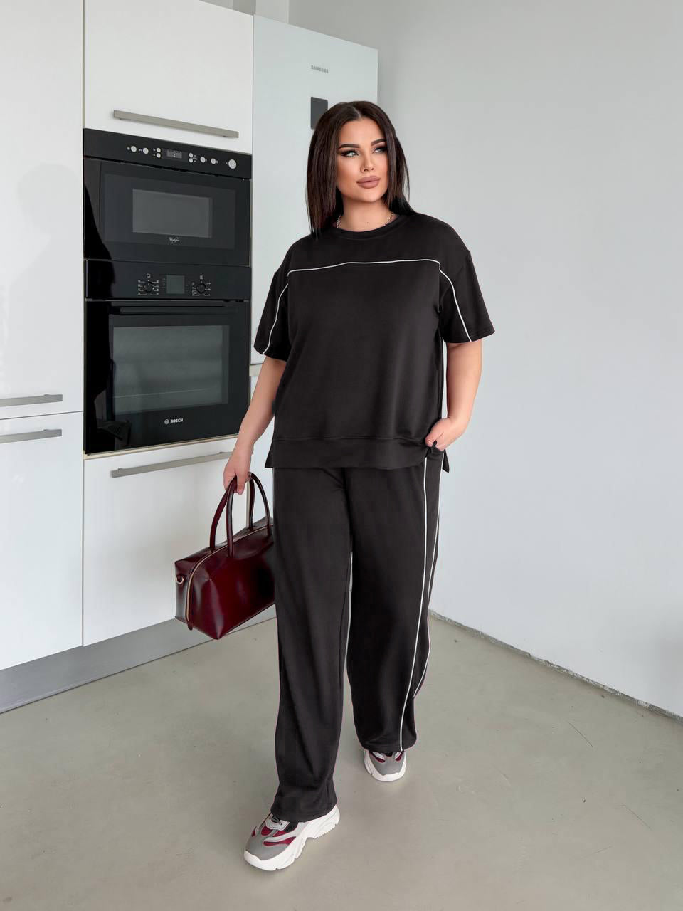 Női melegítőruha plus size 8189